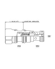 RSV entsperrbar bis 60 L/Min.