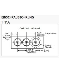 RSV entsperrbar bis 60 L/Min.
