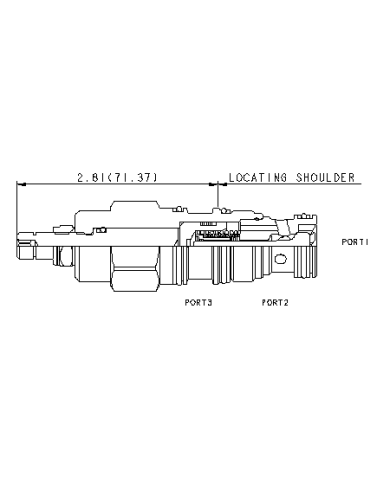RSV entsperrbar bis 120 L/Min.