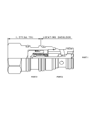 RSV entsperrbar bis 120 L/Min.