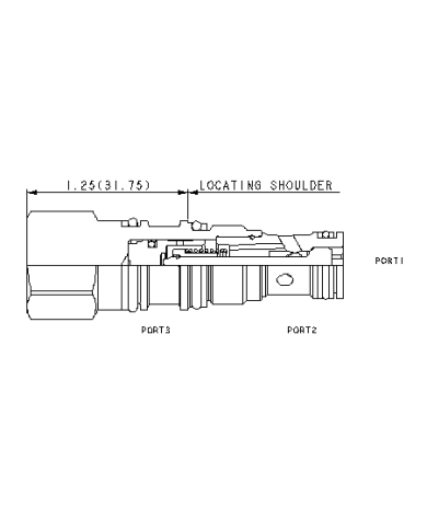 RSV entsperrbar bis 30 L/Min.