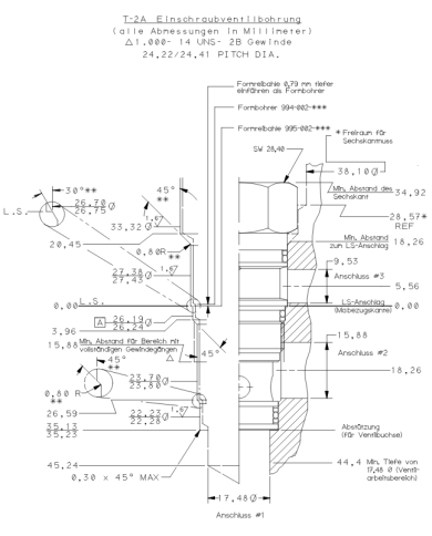 RSV entsperrbar bis 120 L/Min.