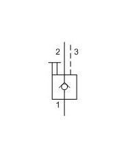 RSV entsperrbar bis 120 L/Min.