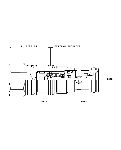 RSV entsperrbar bis 60 L/Min.