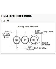 RSV entsperrbar bis 60 L/Min.