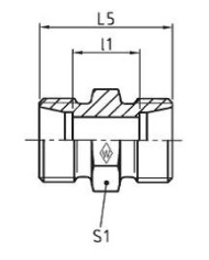 Serie LL Gerade Stutzen GS