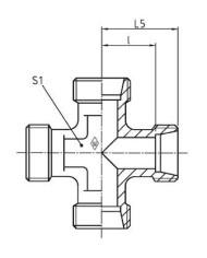 Serie L Kreuz-Stutzen KS