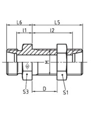Serie L Gerade Schottstutzen GSS
