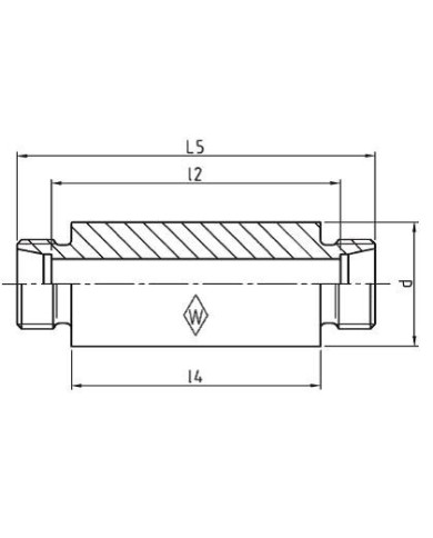 Serie L Einschweiss-Schottstutzen ESS