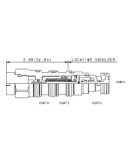 RSV entsperrbar bis 60 L/Min.