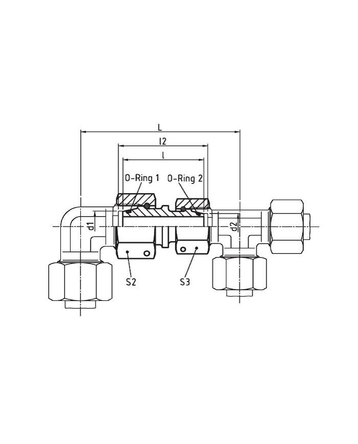 Serie L Gerade Verbindung SNV - L