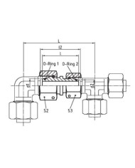 Serie L Gerade Verbindung SNV - L