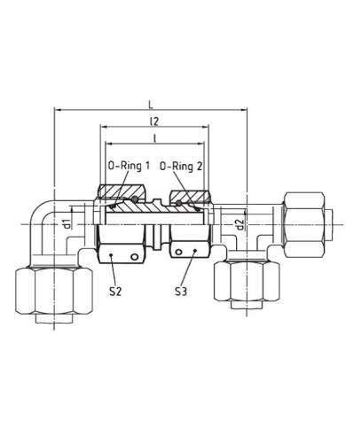 Serie S Gerade Verbindung SNV - S