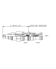 Doppeltes Vorsteuer-DBV 1 L/Min.
