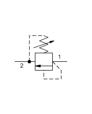 Vorsteuer-DBV 10 L/Min.