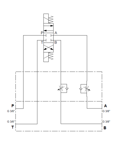 Grundplatten-Ventilaufbau NG06