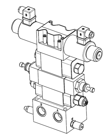 Grundplatten-Ventilaufbau NG10