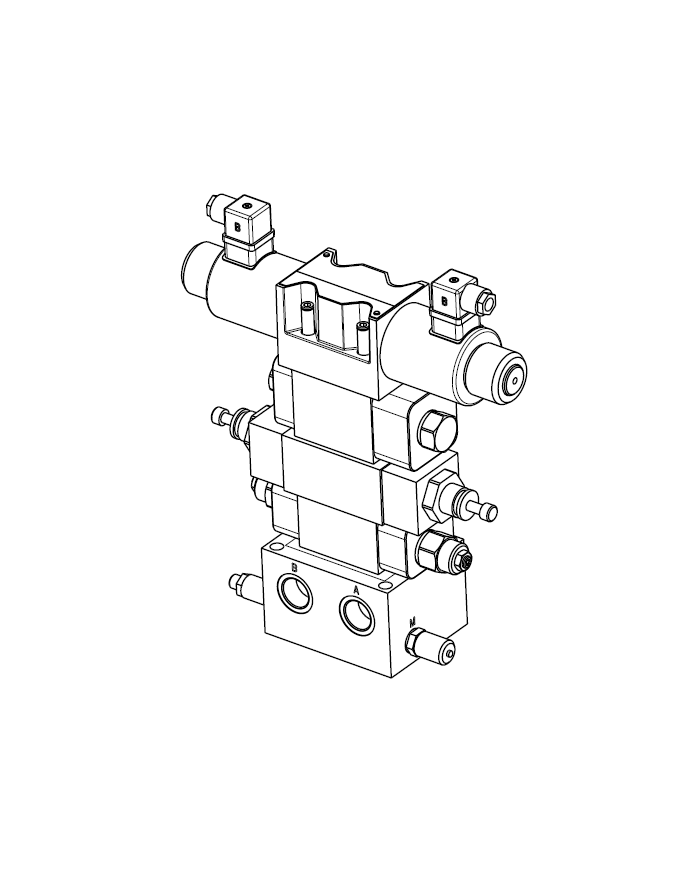 Grundplatten-Ventilaufbau NG10