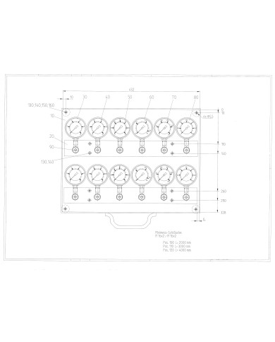 Manometer Messkoffer