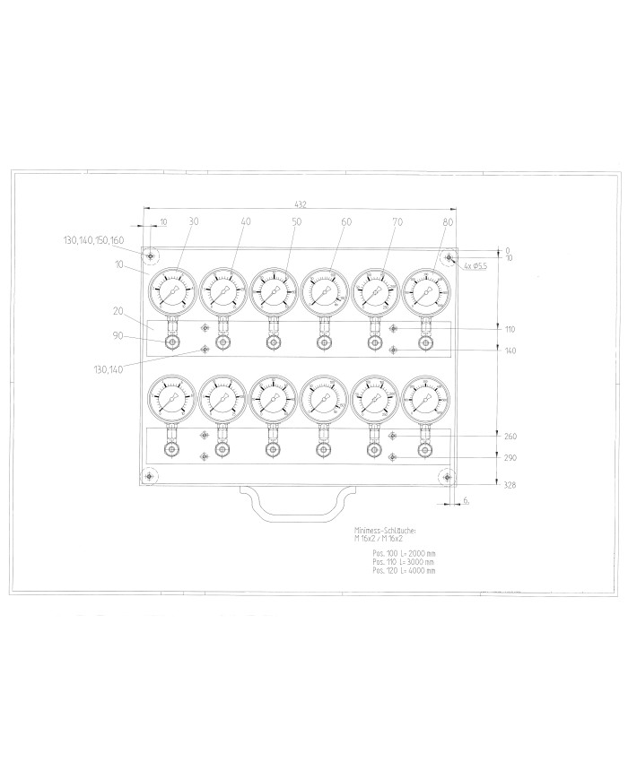 Manometer Messkoffer