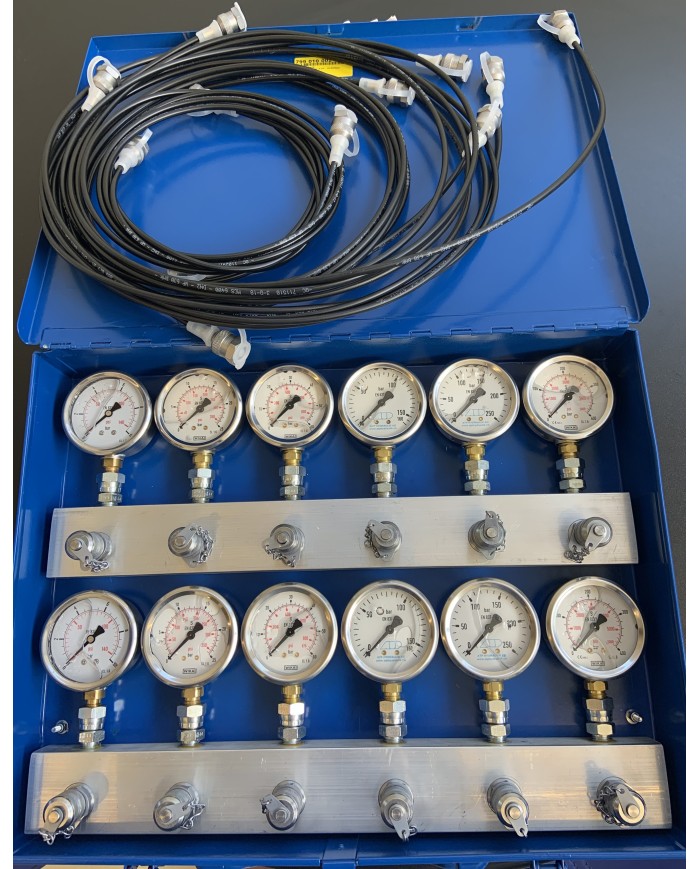 Manometer Messkoffer