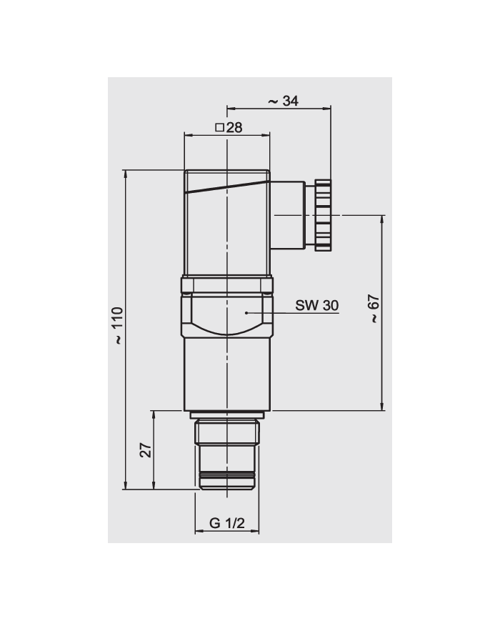 Verschmutzungsanzeige VM 5 D.0/-V-LED