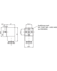 Gerätestecker mit Anzeigelampe