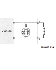 Gerätestecker mit Anzeigelampe