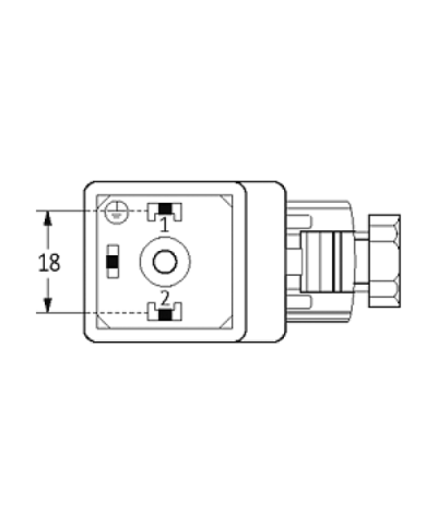 Ventilstecker SVS BFA 18mm