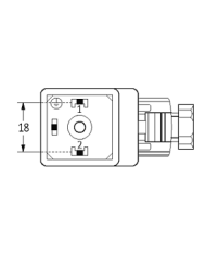 Ventilstecker SVS BFA 18mm