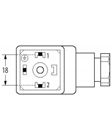 Ventilstecker SVS Eco BFA 18mm