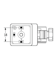 Ventilstecker SVS BFA 18mm