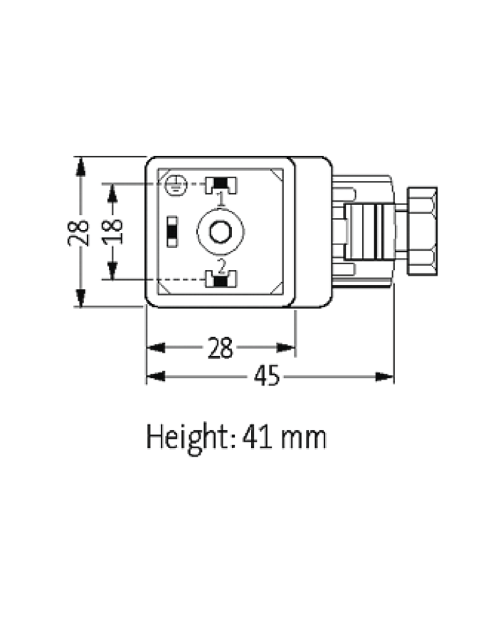 Ventilstecker SVS BFA 18mm