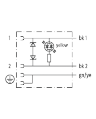 Ventilstecker MSUD BF A 18mm und Kabel