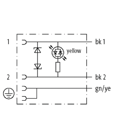 Ventilstecker MSUD BF A 18mm und Kabel