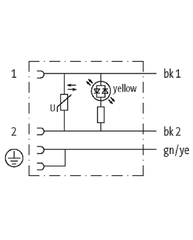 Ventilstecker MSUD BF A 18mm und Kabel