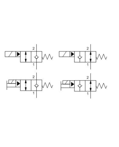 2/2-Wege-Sitzventile elektrisch betätigt