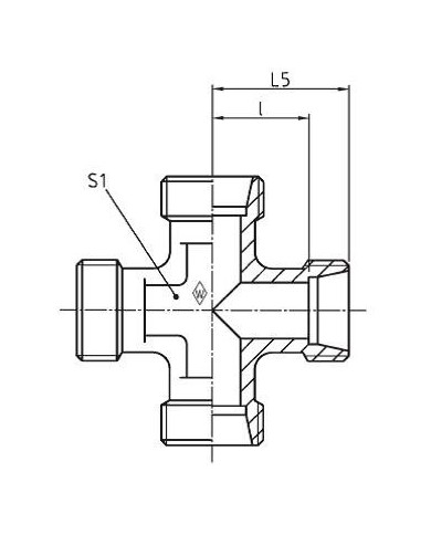 Serie S Kreuz-Stutzen KS