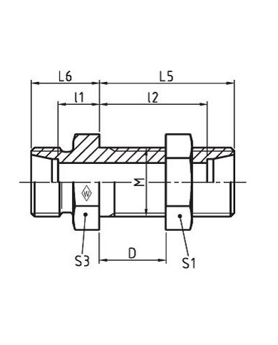 Serie S Gerade Schottstutzen GSS