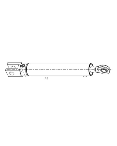 Hydraulikzylinder doppelwirkend