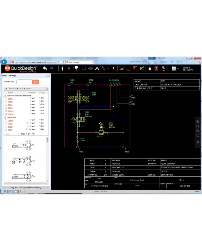 SUN Hydraulics Quick-Design