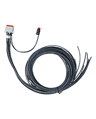 Kabel 3m einkanalig mit 12-poligem Deutsch-Stecker und 2-poligem Deutsch-Stecker