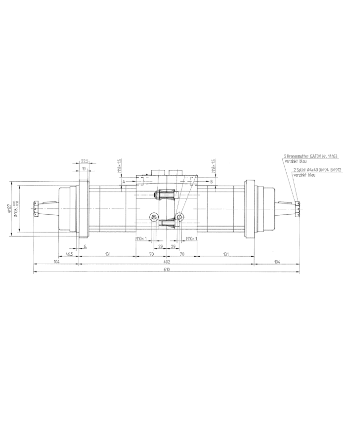 Hydrostatischer Antrieb