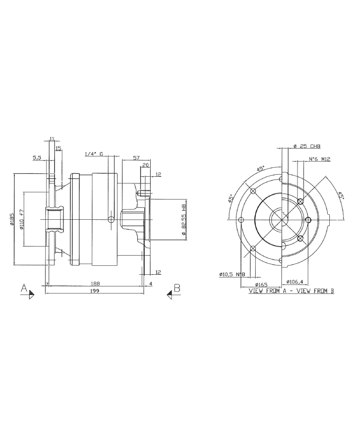 Planetengetriebe PG 161