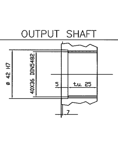 Planetengetriebe PG 161