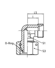 Serie S Einstellbare Winkel-Stutzen
