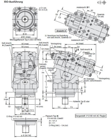 Parker V12, 60/80 ccm