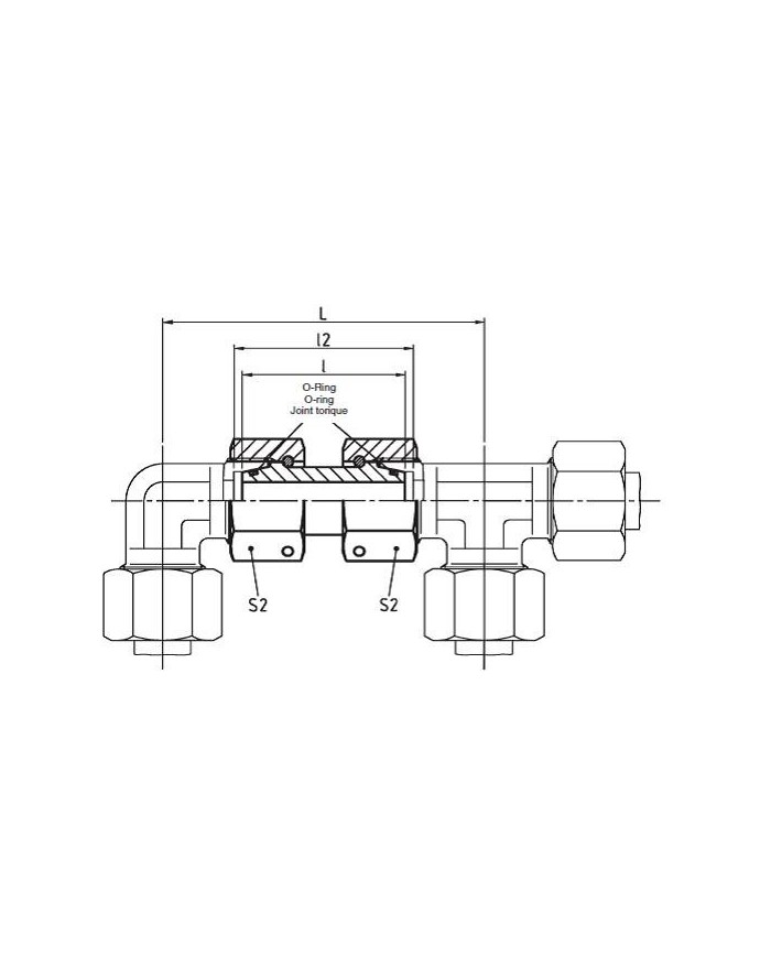 Serie S Gerade Verbindung SNV