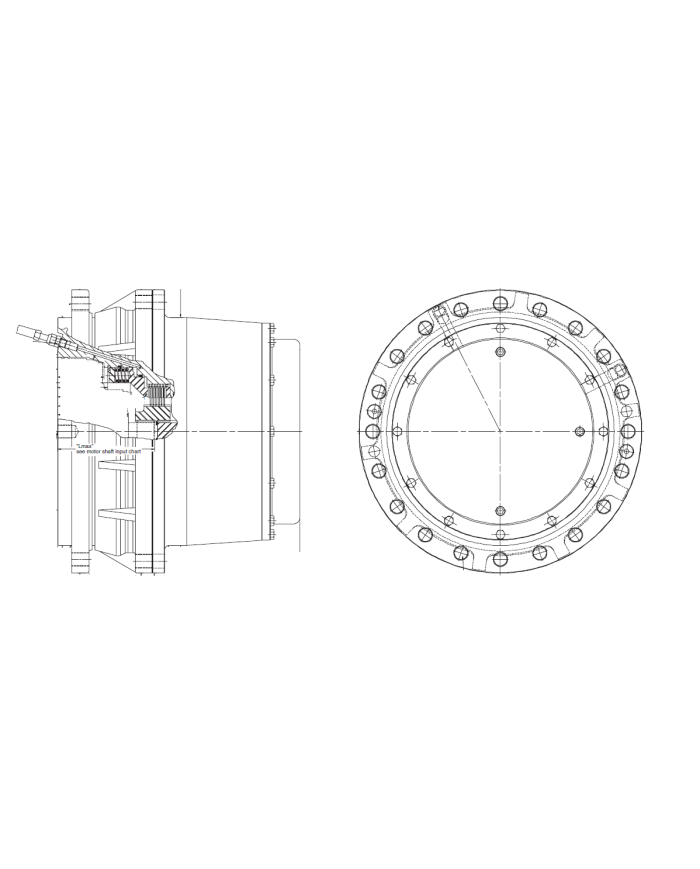Planetengetriebe CT 45