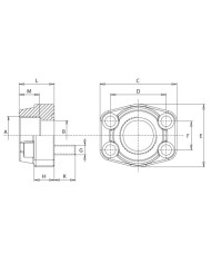 3000 PSI rostfreier Stahl 1.4404